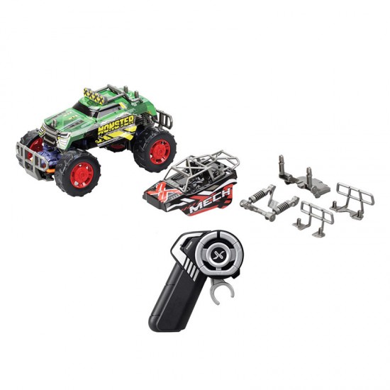 AS Company Τηλεκατευθυνόμενο Αυτοκίνητο Exost Build 2 Drive - Deluxe Set (Mighty Crawler)