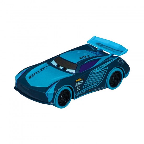 Carrera GO!!! Set: Disney Cars - Glow Racers Lightning McQueen VS Jackson Storm - Battery Operated 1:43 (20063521)