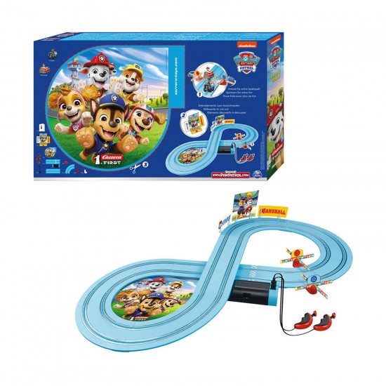 Carerra Αυτοκινητόδρομος 1.First Paw Patrol - Chase And Marshall On The Track