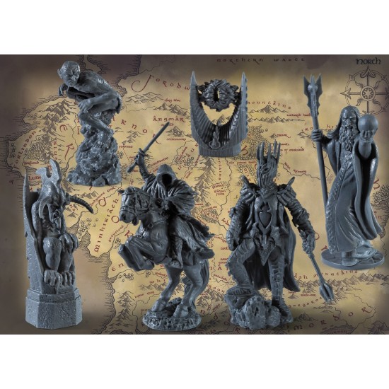 The Noble Collection Lord Of The Rings: Battle For Middle-Earth Σκάκι με Πιόνια 47x47cm