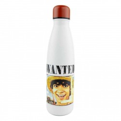 Cinereplicas Animation: One Piece - Wanted Luffy Stainless Water Bottle 