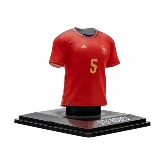 FanCollex: MyJersey - Spain Home 2022 European Championship Sergio Busquets (06MY00003)