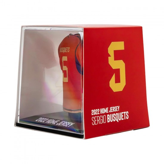 FanCollex: MyJersey - Spain Home 2022 European Championship Sergio Busquets (06MY00003)