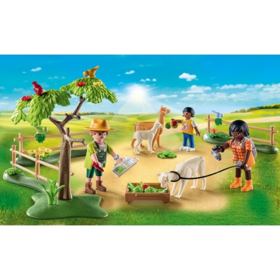 Playmobil Country Βόλτα Στην Εξοχή με Τα Αλπακά 71251