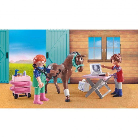 Playmobil Country Κτηνιατρείο Αλόγων 71241