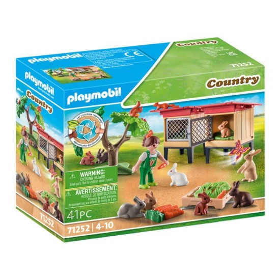 Playmobil Country Κουνελόσπιτο 71252