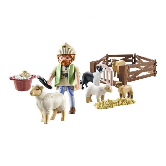 Playmobil Country Βοσκός με Προβατάκια 71444