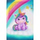 Craft Buddy Notebook Crystal Art Unicorn Smile CANJ-3