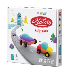 Hey Cley Happy Cars Set