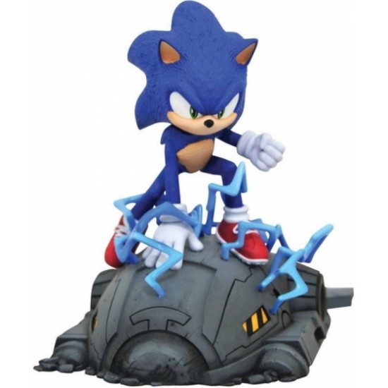 Diamond Select Toys Sonic The Hedgehog: Sonic Movie Gallery Pvc Statue  Jun212279