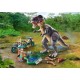 Playmobil Dinos T-Rex και Εξερευνητής με Μοτοσικλέτα 71524