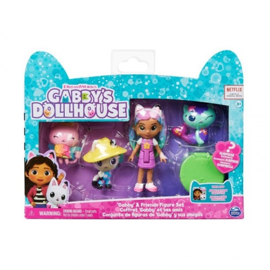 Spin Master Gabby's Dollhouse Gabby & Friends Figure Set 6065350