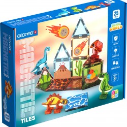 Geomag Magnetic Tiles Dino World 25pcs.