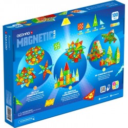 Geomag Magnetic Tiles Σετ Gems 100pcs