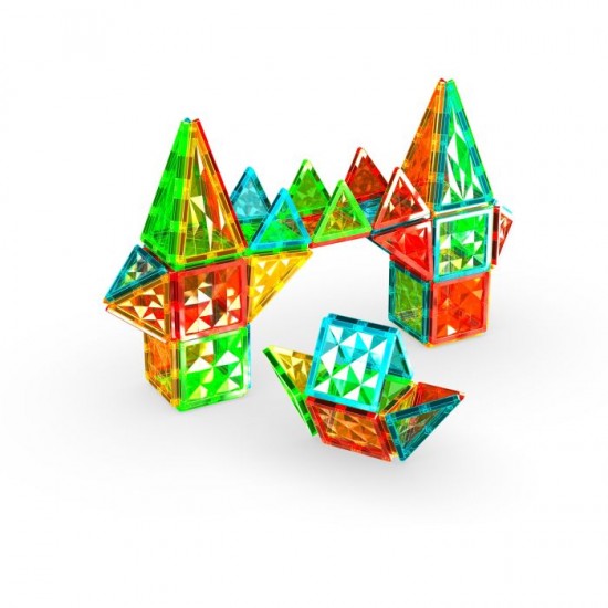 Geomag Magnetic Tiles Σετ Gems 60pcs