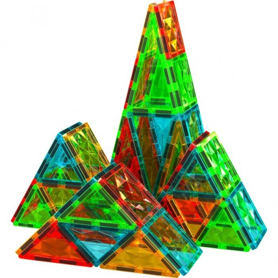 Geomag Magnetic Tiles Σετ Gems 60pcs