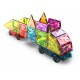 Geomag Magnetic Tiles Gems Vehicles 24pcs.