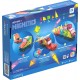 Geomag Magnetic Tiles Gems Vehicles 24pcs.