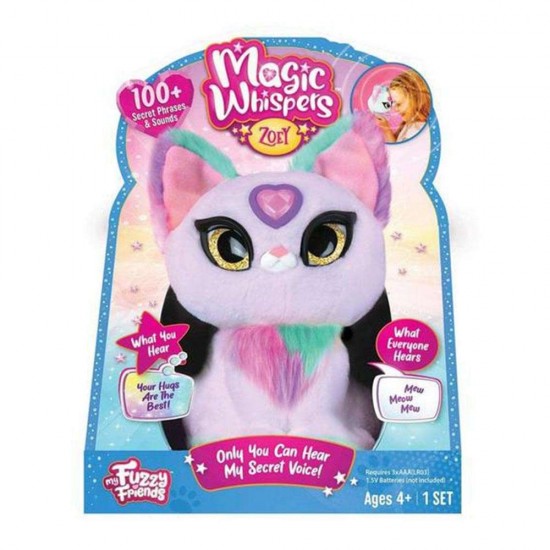 Giochi Preziosi My Fuzzy Friends Magic Whisper Kitty Zoey Λιλά