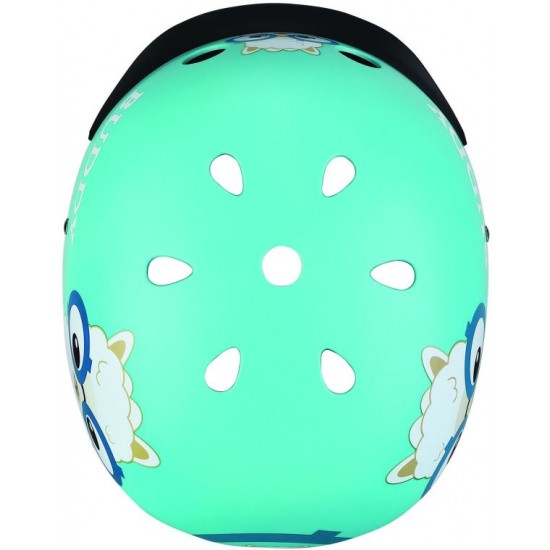 Globber Κράνος Elite Lights XS/S (48-53cm) Sky Blue Buddy (507-105)