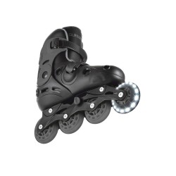 Globber Rollers Inline Skates Lights No 34-37 Black 785-120
