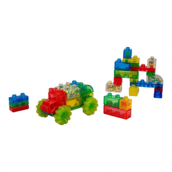 Jelly Blox Σετ Κατασκευής Οχήματος με 35 Squishy Τουβλάκια 35τεμ. GL931694