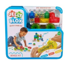 Jelly Blox Σετ Κατασκευής Οχήματος με 35 Squishy Τουβλάκια 35τεμ. GL931694