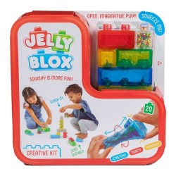 Jelly Blox Δημιουργικό Σετ με 20 Squishy Τουβλάκια 20τεμ. GL931692