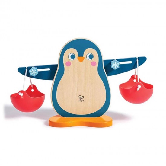 Hape Ξύλινη Ζυγαριά Early Explorer Penguin Balance Scale E1074A