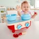 Hape Playfully Delicious Ξύλινα Κουζινικά Toddler Kitchen Set E3170