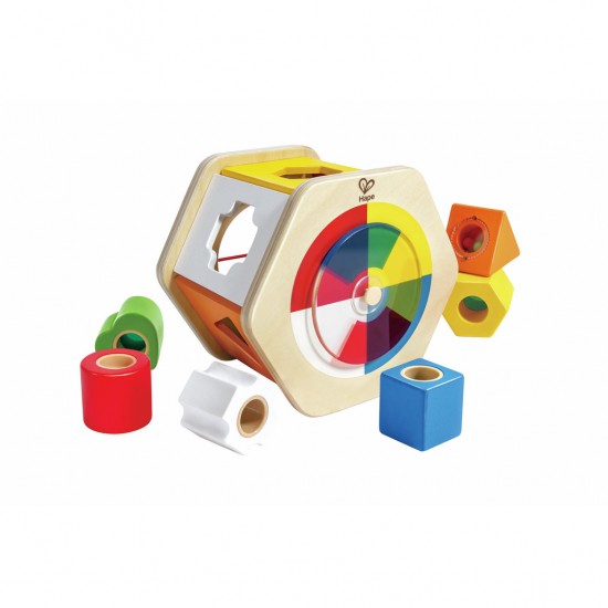 Hape Early Explorer Ξύλινο Wonder Shape Sorter E0516A