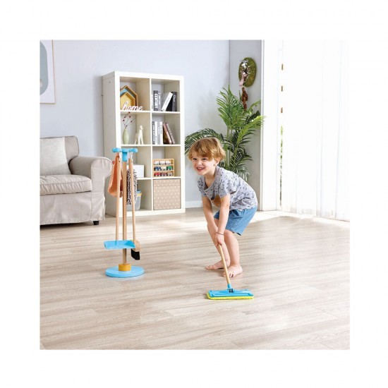 Hape Ξύλινο Σετ Καθαρισμού Broom Set E3055A 