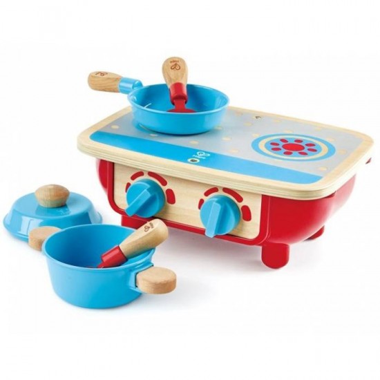 Hape Playfully Delicious Ξύλινα Κουζινικά Toddler Kitchen Set E3170