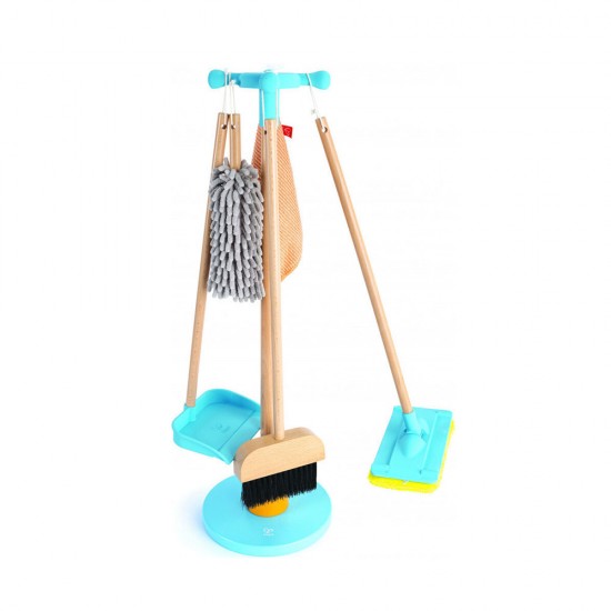 Hape Ξύλινο Σετ Καθαρισμού Broom Set E3055A 