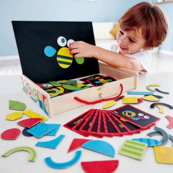 Hape Μαγνητικός Πίνακας - Βαλιτσάκι Art Box Early Explorer 105τμχ E1631 Hape Μαγνητικός Πίνακας - Βαλιτσάκι Art Box Early Explorer 105τμχ E1631