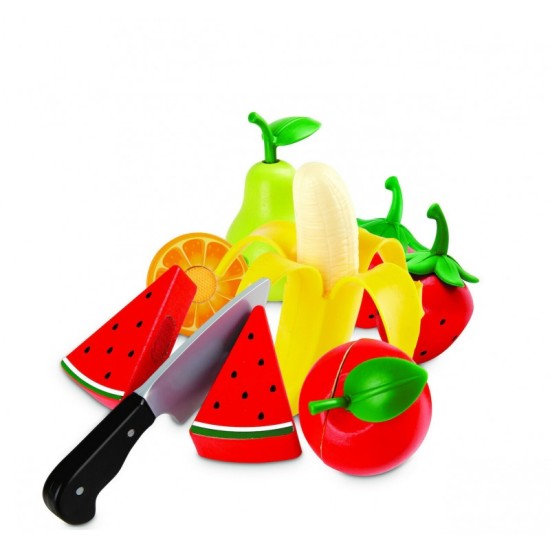 Hape Healthy Fruit Playset (E3171A) - Σετ Υγιεινής Διατροφής Φρούτα - 9 Τεμ