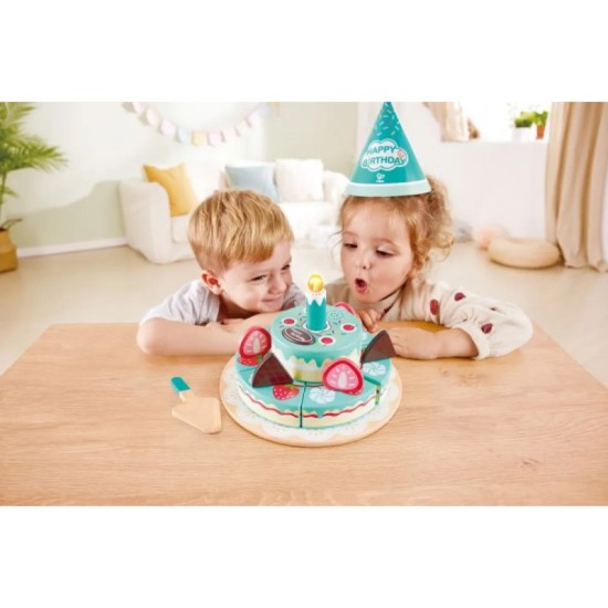 Hape Interactive Happy Birthday Cake - Διαδραστική Τούρτα Γενεθλίων Με Φώτα Και Ήχους E3180A