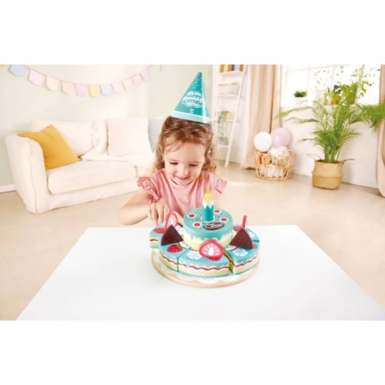 Hape Interactive Happy Birthday Cake - Διαδραστική Τούρτα Γενεθλίων Με Φώτα Και Ήχους E3180A