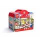 Hape Railway Ξύλινος Σιδηρόδρομος Train Station Set E3877K