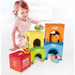 Hape Friendship Tower (E0451A) - Ο Πέπε & Οι Φίλοι Του Σχηματίζουν Τον Πύργο Της Φιλίας