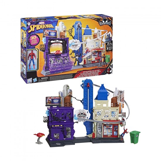 Hasbro Marvel: Spider-Man Venomversus - Web Slinging City Playset G0737