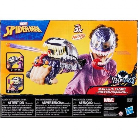 Hasbro Spider-Man Venomversus Venom Strike Blaster G0730 Hasbro Spider-Man Venomversus Venom Strike Blaster G0730