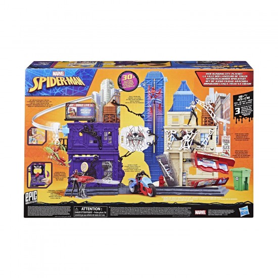 Hasbro Marvel: Spider-Man Venomversus - Web Slinging City Playset G0737