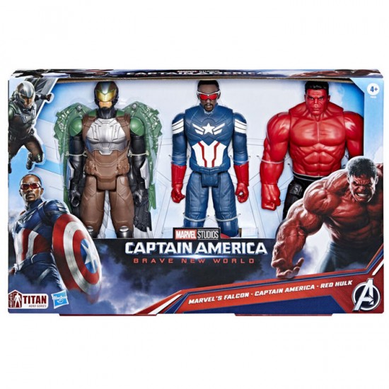 Hasbro Captain America: Brave New World Action Figure & Accessories Multipack 30cm F9295 Hasbro Captain America: Brave New World Action Figure & Accessories Multipack 30cm F9295