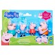 Hasbro Peppa Pig Peppa's Family Of 5 Pack Φιγούρες G0506
