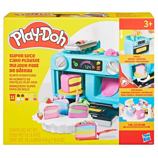 Hasbro Play-Doh Super Slice Cake Playset G0497