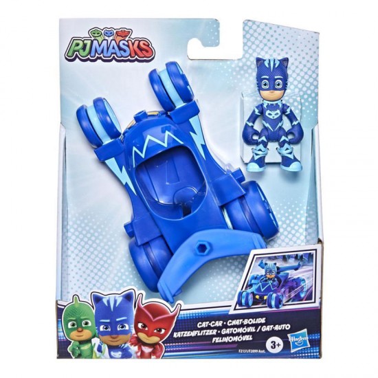 Hasbro PJ Masks Hero Vehicle Φιγούρα & Όχημα Catboy & Cat-Car