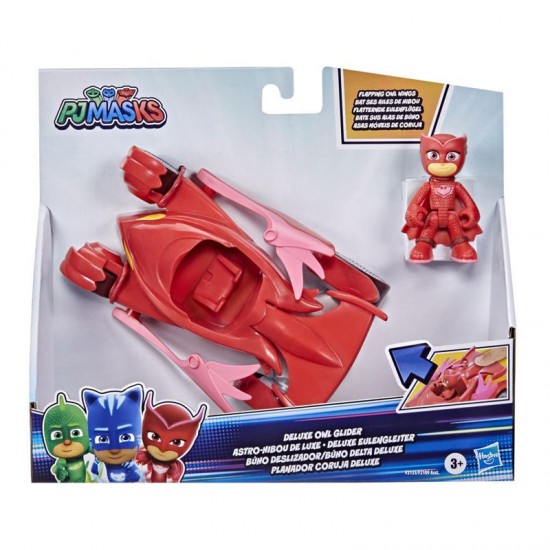 Hasbro PJ Masks Deluxe Vehicle Φιγούρα & Όχημα Owlette & Deluxe Owl Glider