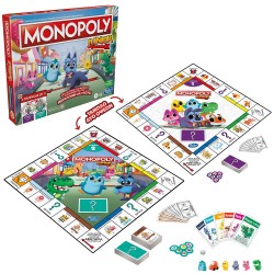 Hasbro Επιτραπέζιο Monopoly Junior 2 in 1 F8562