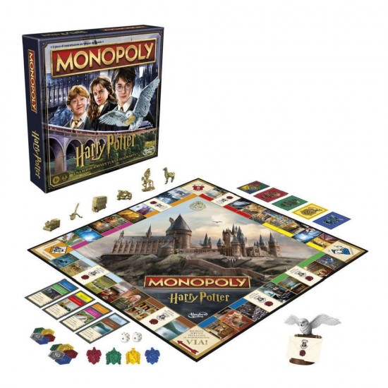 Hasbro Επιτραπέζιο Monopoly Harry Potter Edition F9422